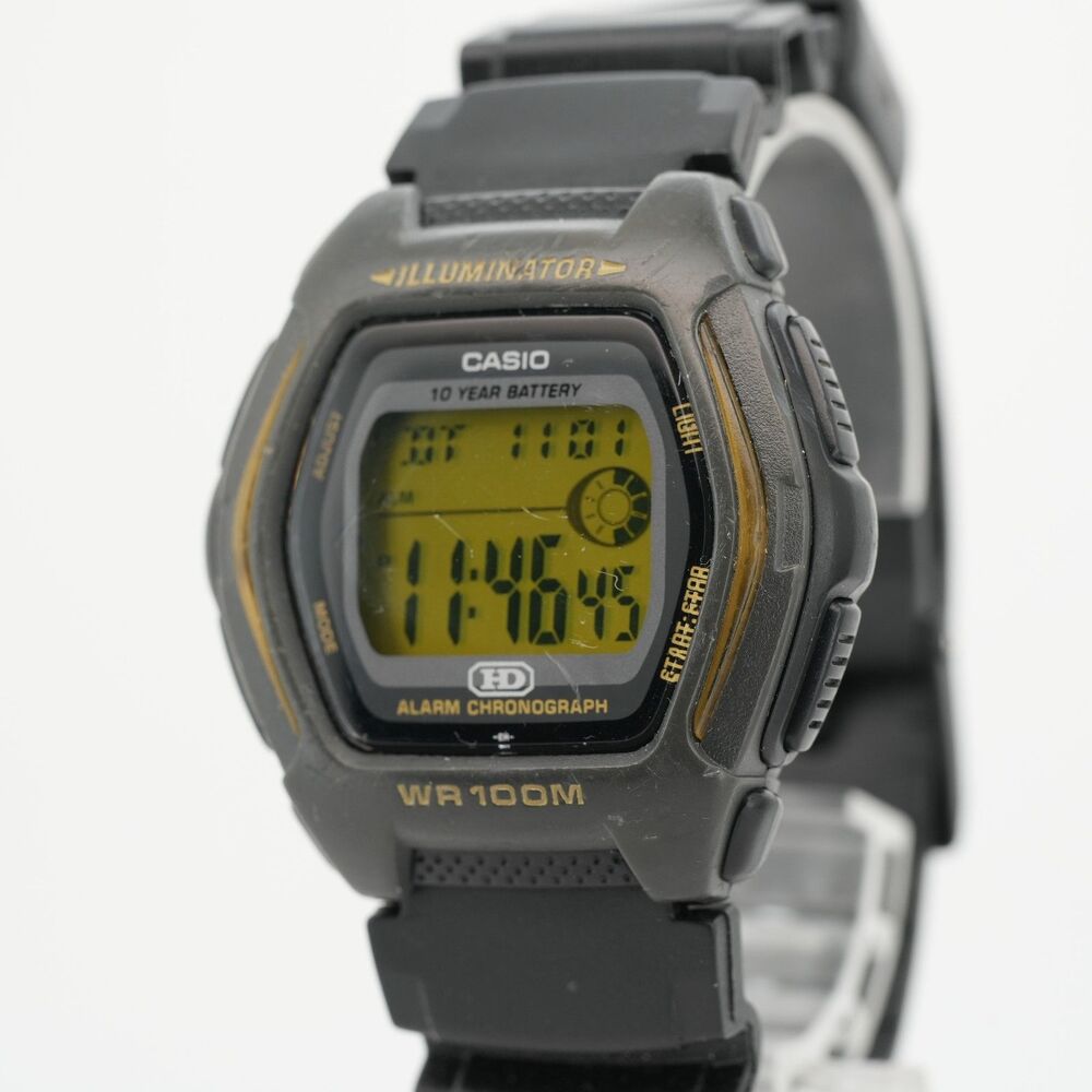 Vintage Casio HDD-600 Heavy Duty Digital Watch Module 2889 New Battery
